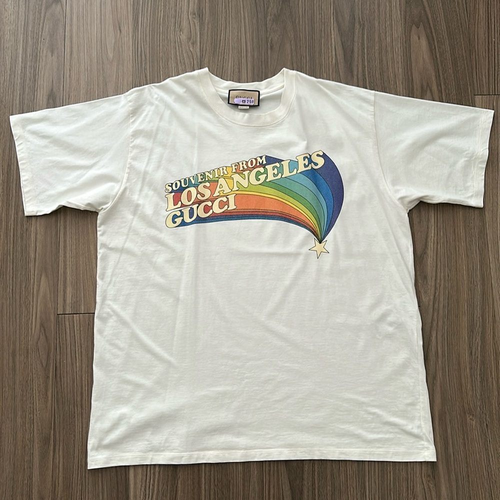 Gucci Graphic T-shirt Off White XXXL
